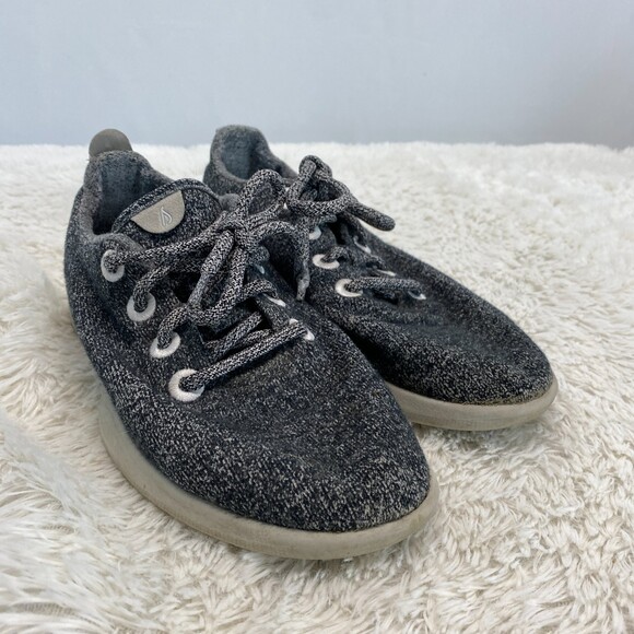 AllBirds Womens Gray Wool Runners Casual Fashion Sneakers Size 7 - Picture 2 of 8